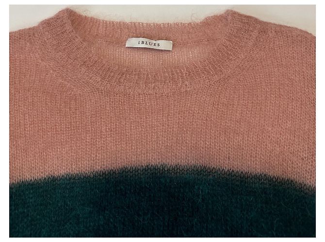 Marella i Blues Pullover Alpakawolle Mohair Mehrfarben - Ansicht 4