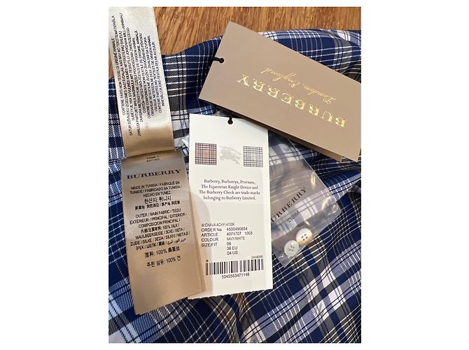 Conjunto de Calça Burberry em Seda Estilo Pijama Multicor - vista 11