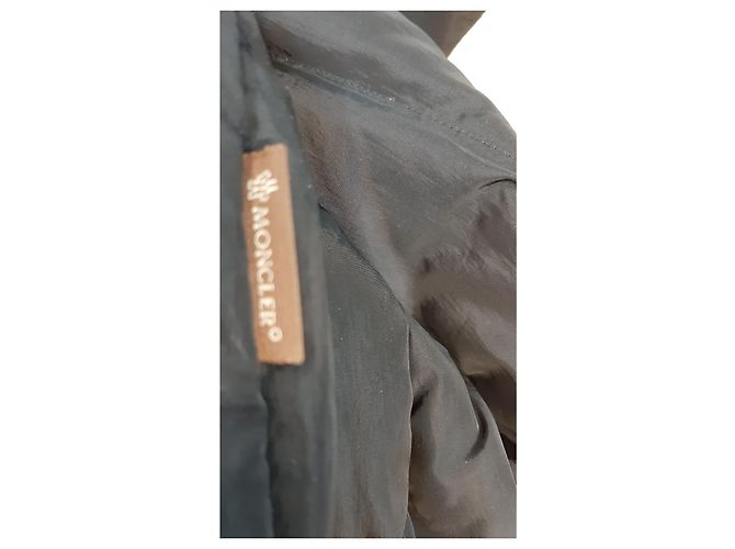 Moncler Chaqueta Larga Acolchada Negra Negro - vista 5