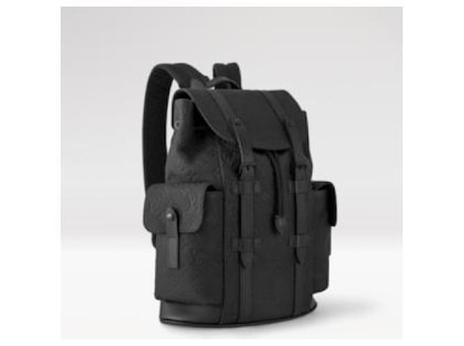 Louis Vuitton Mochila LV Christopher PM Negro - vista 2