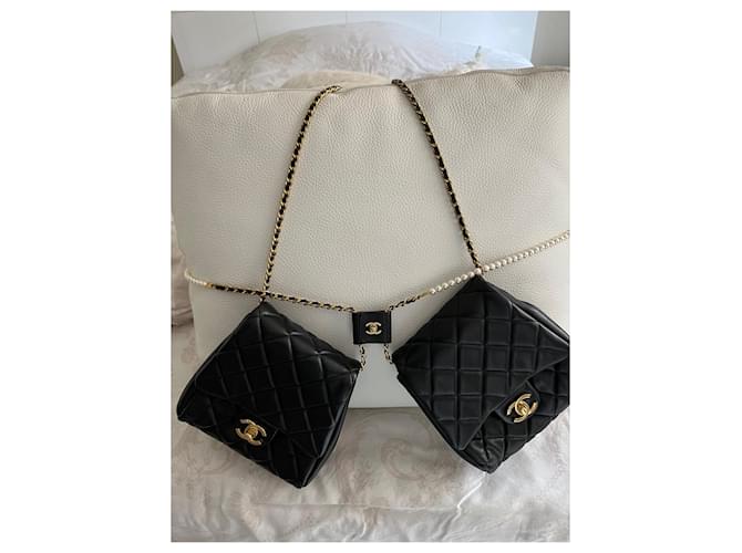 Carniere Chanel Nero - vista 3