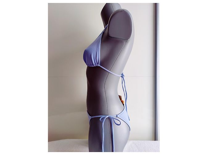 Bikini John Galliano Lavanda con Strass - vista 4