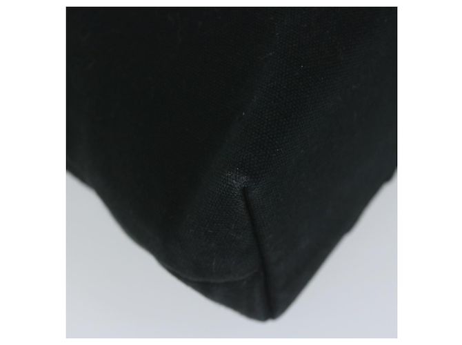Hermès HERMES Troca Horizontal MM Einkaufstasche Canvas Schwarz Braun Auth bs10304 - Ansicht 16