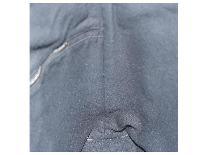 Hermès HERMES Troca Horizontal MM Einkaufstasche Canvas Schwarz Braun Auth bs10304 - Ansicht 18