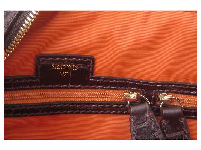 Lancel Adjani Ledertasche Dunkelbraun - Ansicht 16