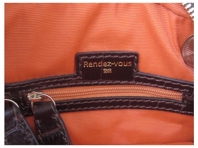 Lancel Adjani Ledertasche Dunkelbraun - Ansicht 17