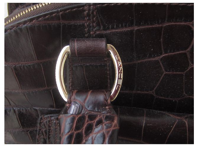Lancel Adjani Ledertasche Dunkelbraun - Ansicht 6
