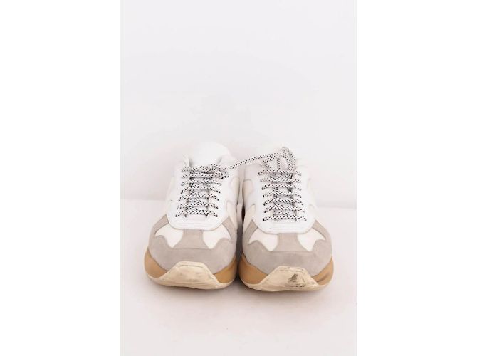 Dior Leder-Sneaker Grau - Ansicht 2