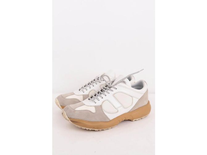 Dior Leder-Sneaker Grau - Ansicht 3