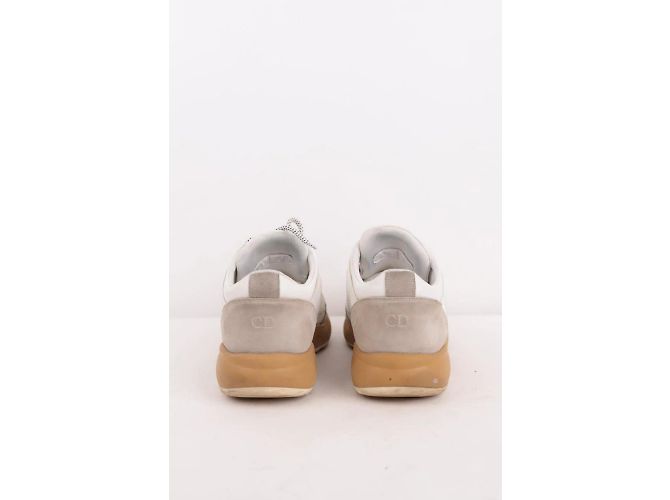 Dior Leder-Sneaker Grau - Ansicht 4