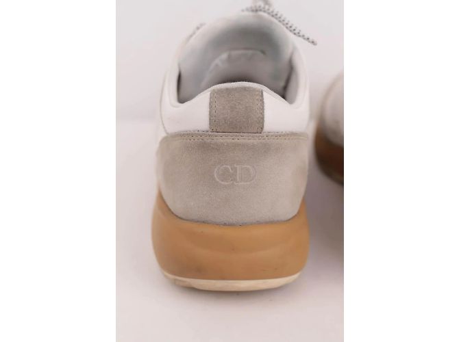 Dior Leder-Sneaker Grau - Ansicht 5