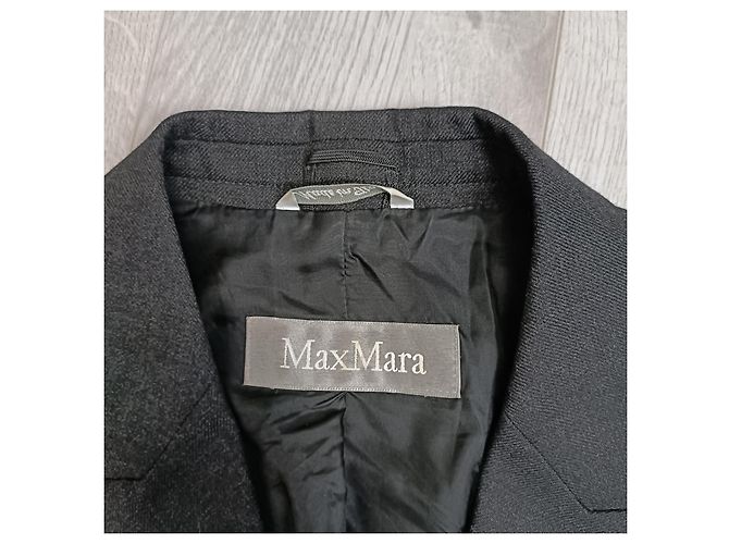Max Mara Grey Wool Jacket - view 4