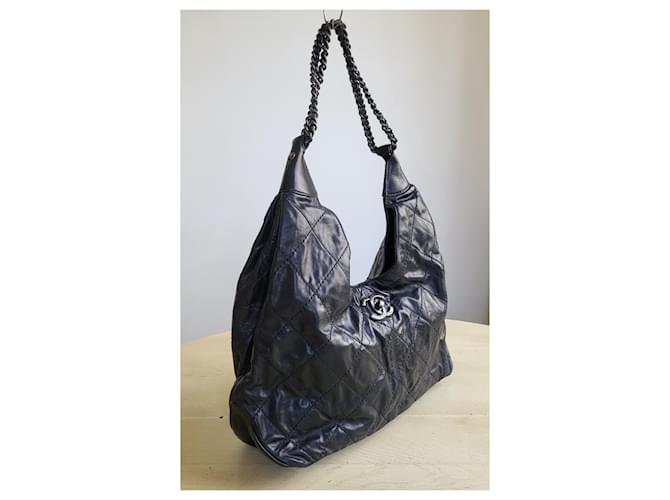 Chanel Hobo nero - vista 4
