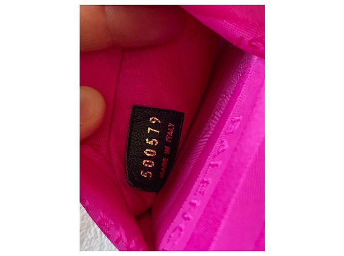 Sandali Balenciaga Hotel Rosa Fuchsia Jacquard Fuschia - vista 4
