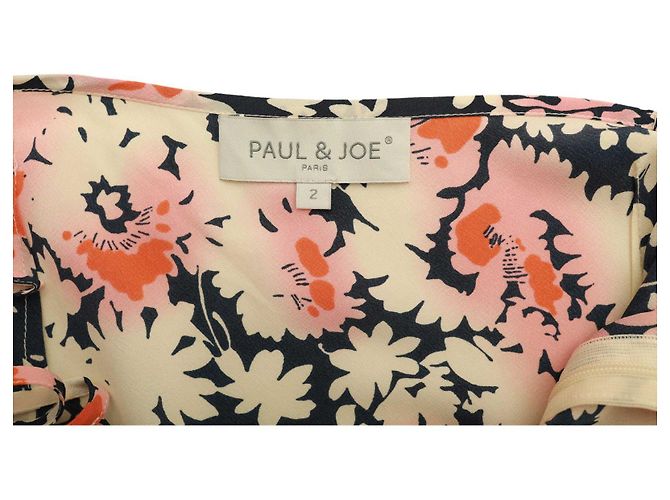 Paul & Joe Floral Silk Cami Top Multicolor Sleeveless Blouse Multiple colors - view 4