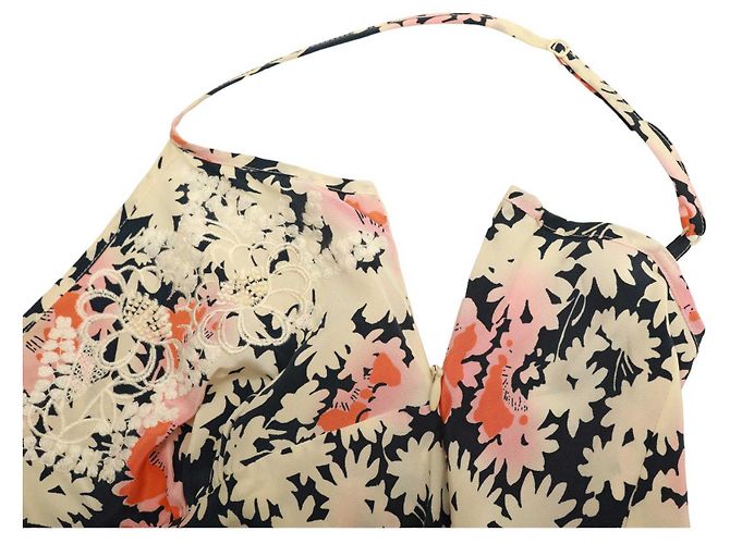 Paul & Joe Floral Silk Cami Top Multicolor Sleeveless Blouse Multiple colors - view 6