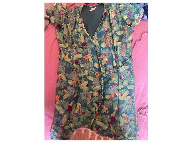 Autre Marque Vestido envelope de seda Soi - vista 7
