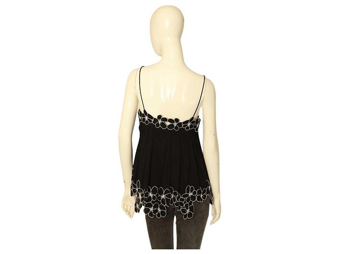 Catherine Malandrino Tops Negro - vista 2