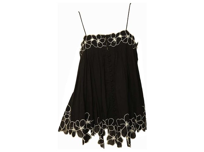 Catherine Malandrino Tops Negro - vista 3