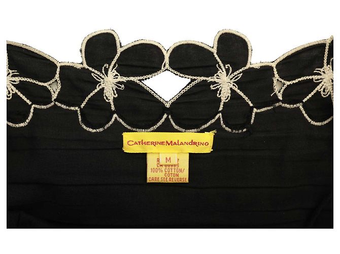 Catherine Malandrino Tops Negro - vista 4