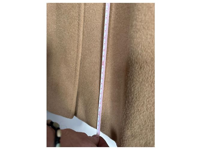 Abrigo Burberry de pelo de camello Camel - vista 11