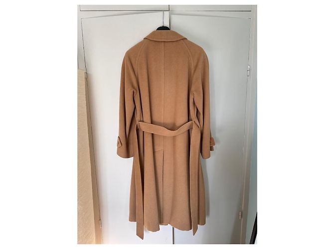 Abrigo Burberry de pelo de camello Camel - vista 2