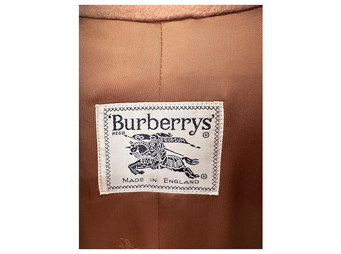 Abrigo Burberry de pelo de camello Camel - vista 3