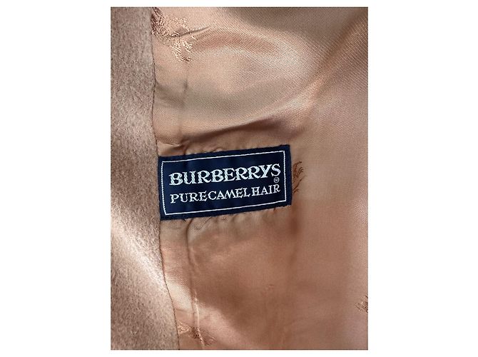 Abrigo Burberry de pelo de camello Camel - vista 4