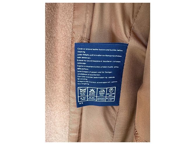 Abrigo Burberry de pelo de camello Camel - vista 6