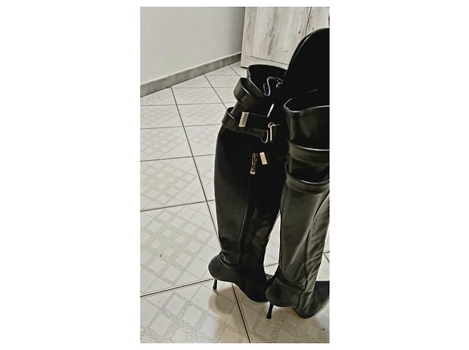 Botas altas Gianmarco Lorenzi Negro - vista 10