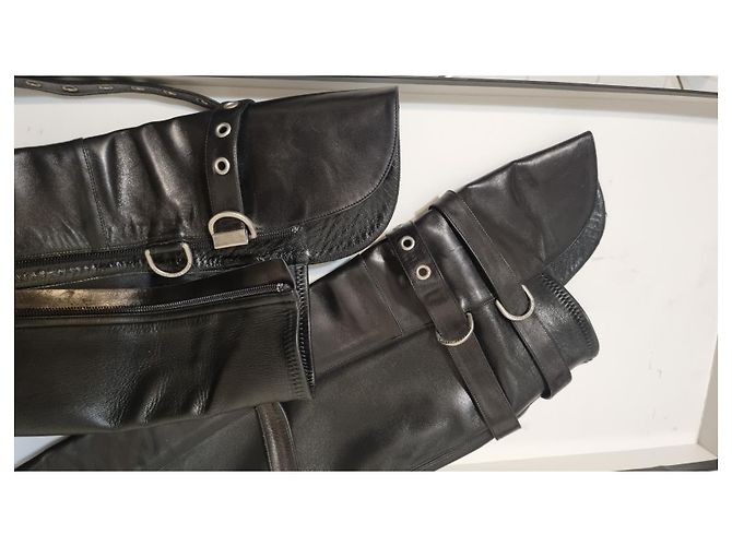 Botas altas Gianmarco Lorenzi Negro - vista 3