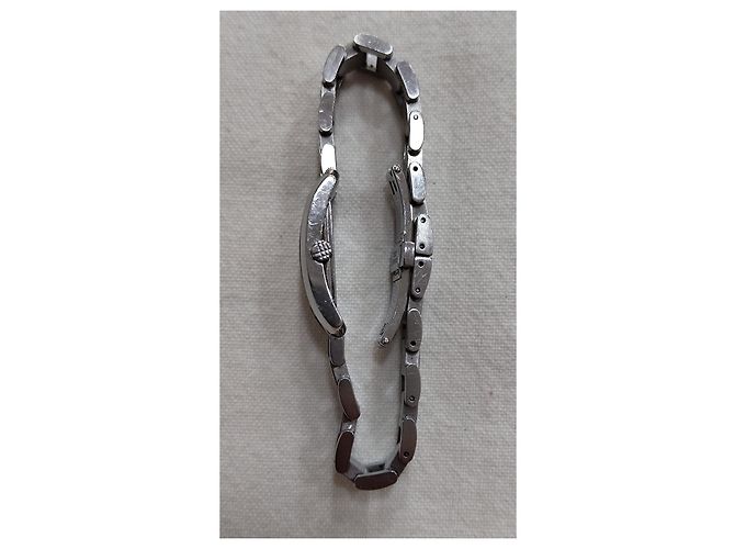 Orologio Burberry in acciaio argentato Argento - vista 9