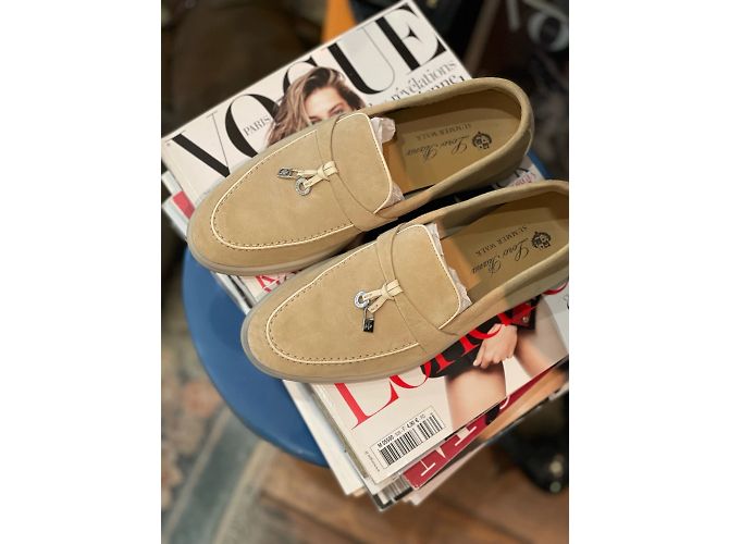 LORO PIANA  Mules & clogs T.eu 36 Suede - view 2