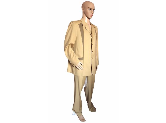 BRIONI Trajes T.Lana XXL Internacional Beige - vista 12