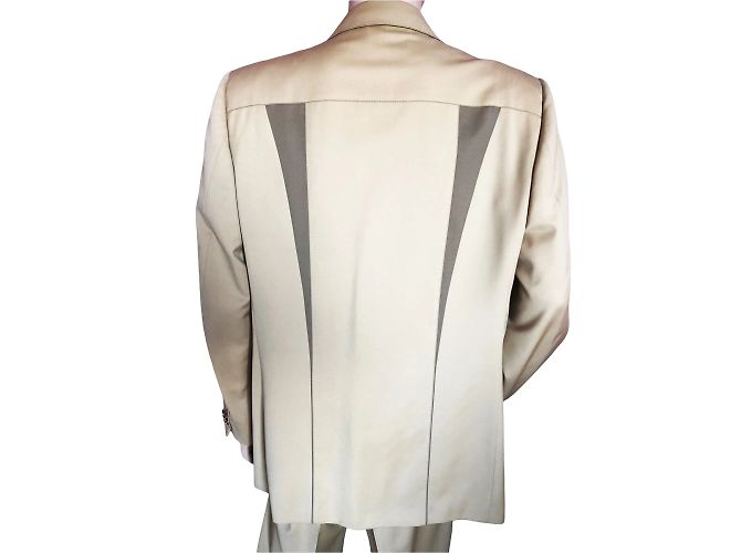 BRIONI Trajes T.Lana XXL Internacional Beige - vista 14