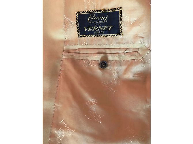 BRIONI Trajes T.Lana XXL Internacional Beige - vista 18