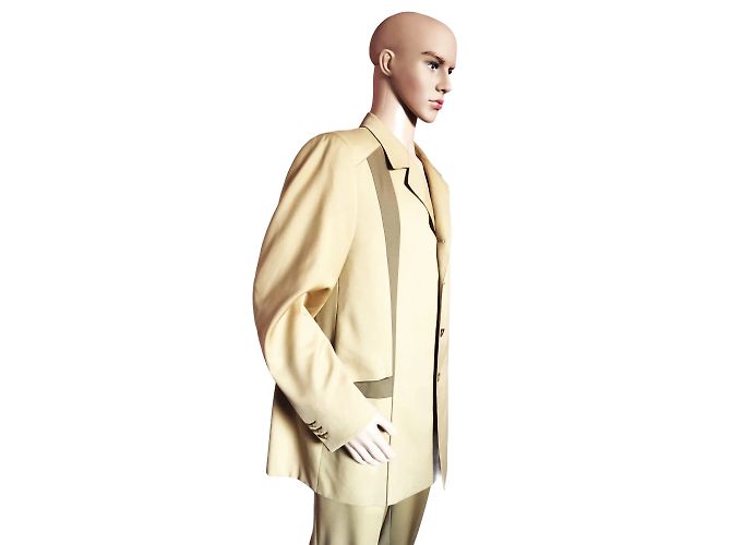 BRIONI Trajes T.Lana XXL Internacional Beige - vista 4