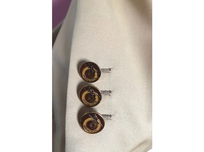BRIONI Trajes T.Lana XXL Internacional Beige - vista 7
