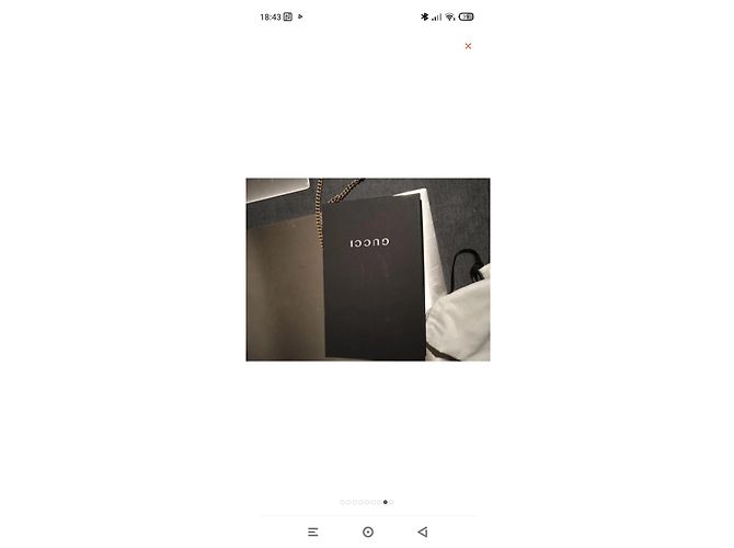 Marmont Borsa Gucci in pelle nera Nero - vista 9