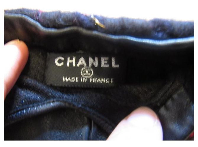 Luvas de Couro Chanel Cinza antracite - vista 5