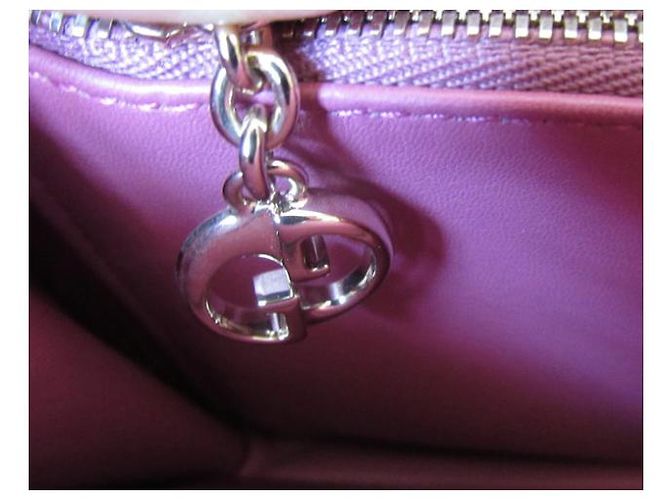Borsa a mano Gucci 1973 in pelle rosa - vista 10