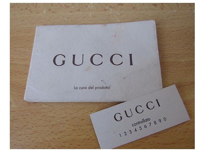 Pochette Gucci in pelle Interlock Lavanda - vista 9