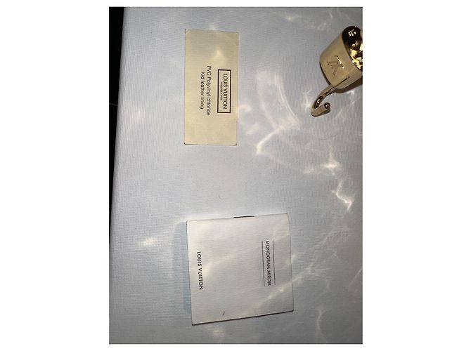 Louis Vuitton Speedy 30 Specchio Borsa a mano in pelle oro D'oro - Ansicht 9