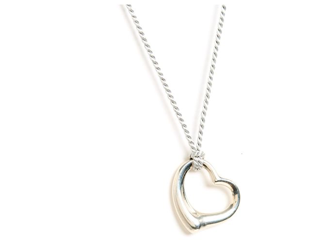 Tiffany & Co Ciondolo in argento a cuore aperto GM di Elsa Peretti - vista 2