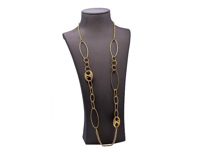 Autre Marque Collana in oro giallo 18 kt 80cm D'oro - vista 5