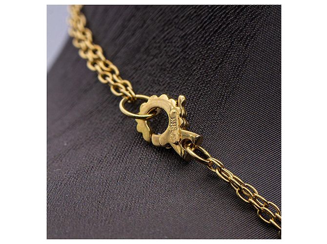 Autre Marque Collana in oro giallo 18 kt 80cm D'oro - vista 6