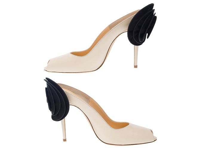 Autre Marque UNSIGNED shoe / UNSIGNED in Beige Leather - 101671 - view 8
