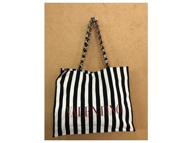 Borsa Valentino bianca in tessuto Bianco - vista 3
