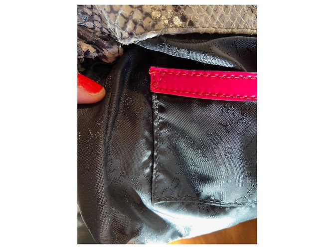 Stella Mc Cartney Pochette Stella McCartney Falabella Grigia Rosa Grigio - vista 13