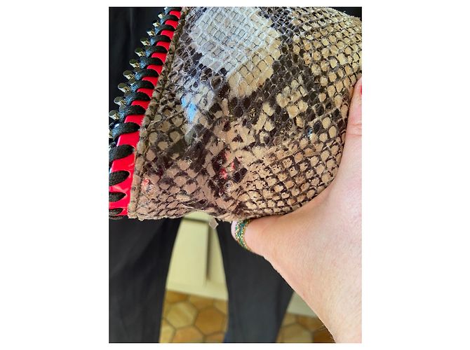 Stella Mc Cartney Pochette Stella McCartney Falabella Grigia Rosa Grigio - vista 7